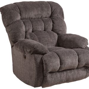 4765 Daly Cobblestone recliner chair with plush cushioning and soft polyester fabric upholstery