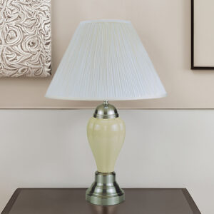 6115IV PORCELAIN LAMP IVORY
