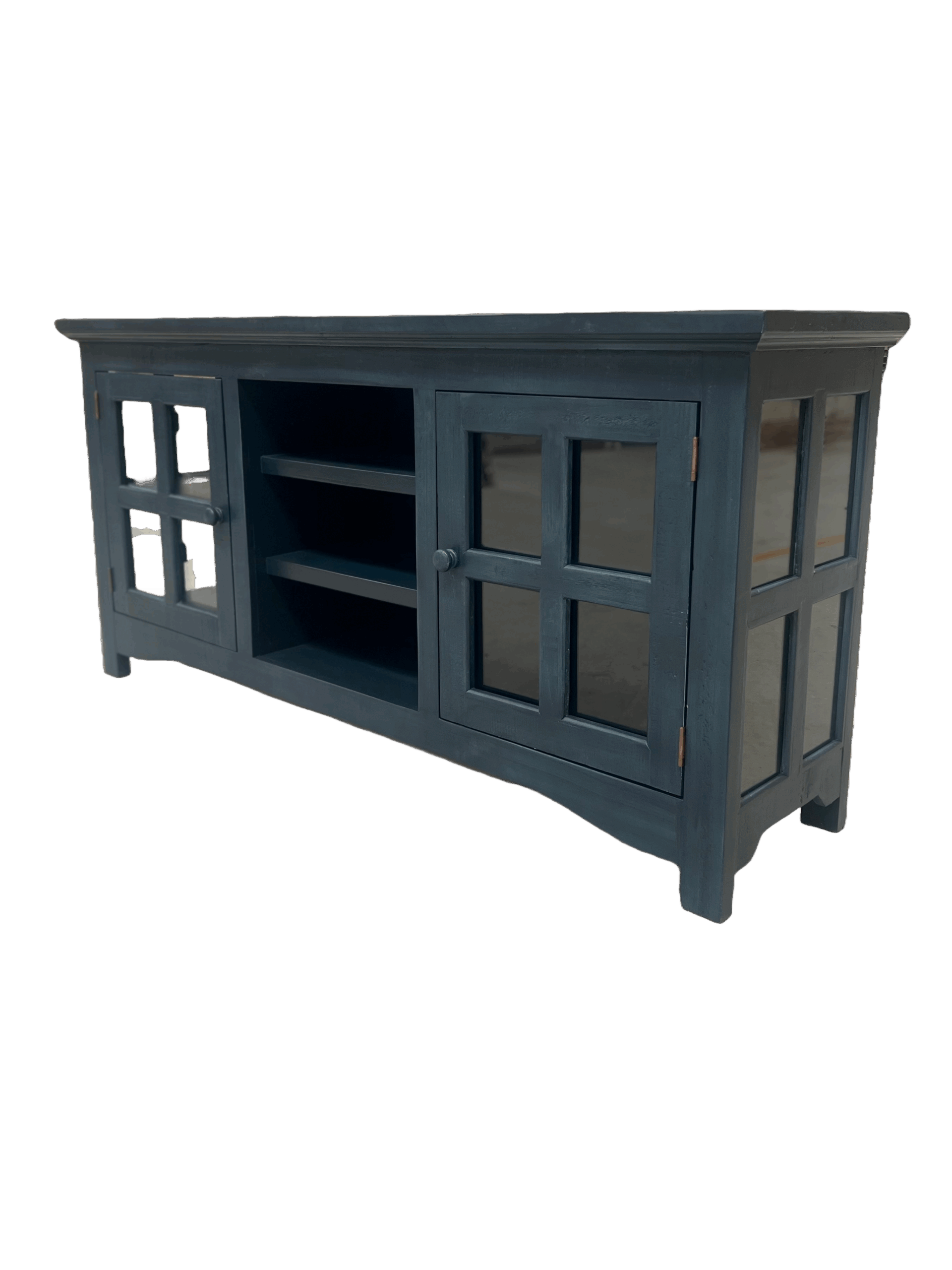 Alamo Navy Blue TV Stand