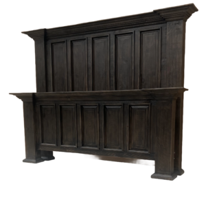 Arizona Dark Walnut King Bed