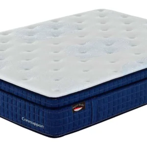 super pedic ashley euro top mattress with pocket coils and cooling gel memory foam plush comfort