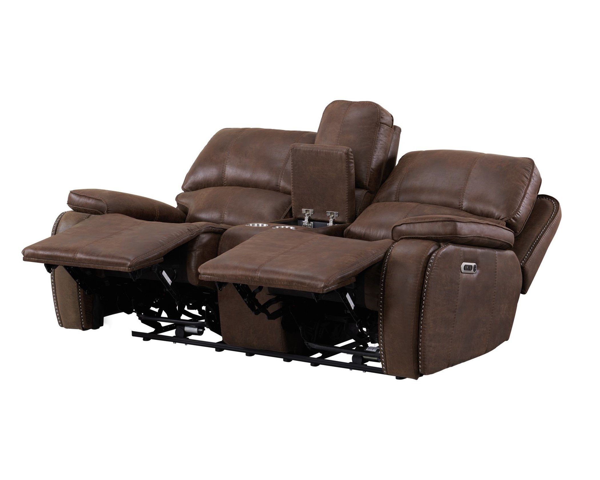 Atlantis Heritage Brown 2pc Living Room - Image 2