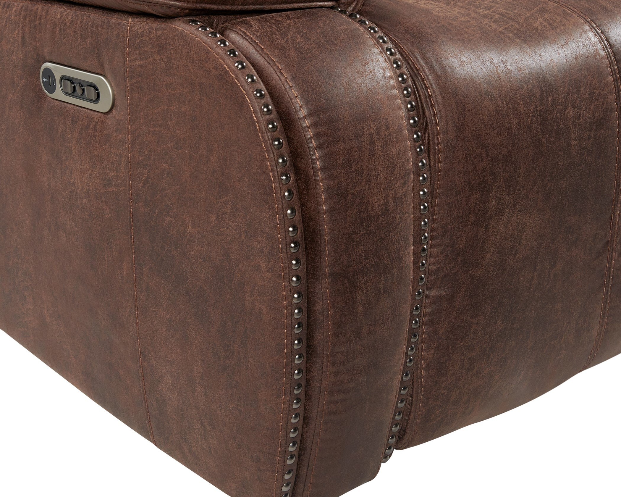 Atlantis Heritage Brown 2pc Living Room - Image 4