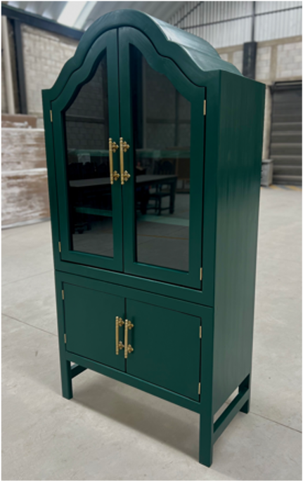 Ridge Green Cabinet