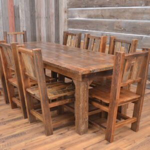Hacienda Formal Mexican Hacienda Rustic 9pc Dining Set