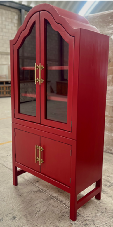 Ridge Red Cabinet