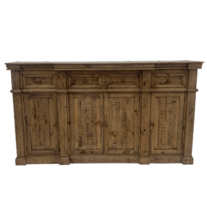 Santa Fe 4-Door Sideboard – Oak Finish