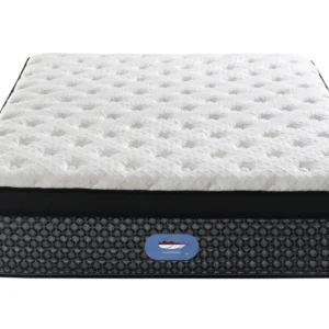 super pedic harmonious hybrid mattress 15 inch plush pillow top with supportive base