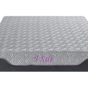 super pedic i silk memory foam mattress with cooling gel and soft quilted top